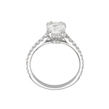 Load image into Gallery viewer, 18kt White Gold Cushion Ring 1.53cts