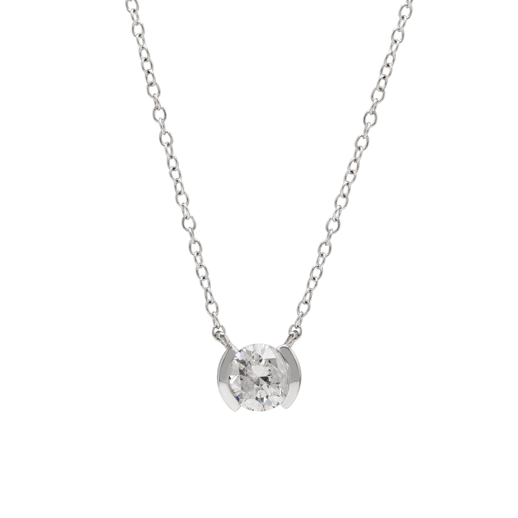 14kt White Gold Pendant 1.22cts
