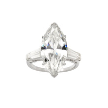 Load image into Gallery viewer, 8.62ct Marquee Cut Diamond Ring