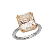 Load image into Gallery viewer, 6.60ct Radiant Diamond Ring