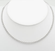 Load image into Gallery viewer, 2.13 Carats 14kt White Gold Diamond Tennis Choker