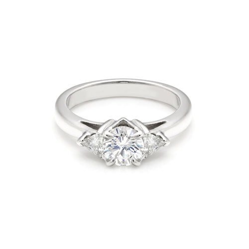 .51cts Platinum Clarity Enhanced Diamond Engagement Ring